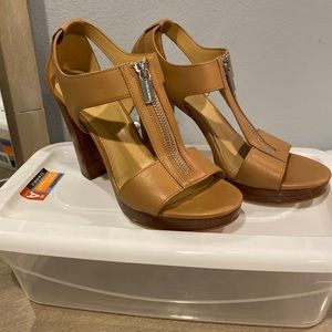 MK high heel sandals